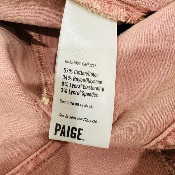 PAIGE Pink Jumpsuit - Picture 15 of 16